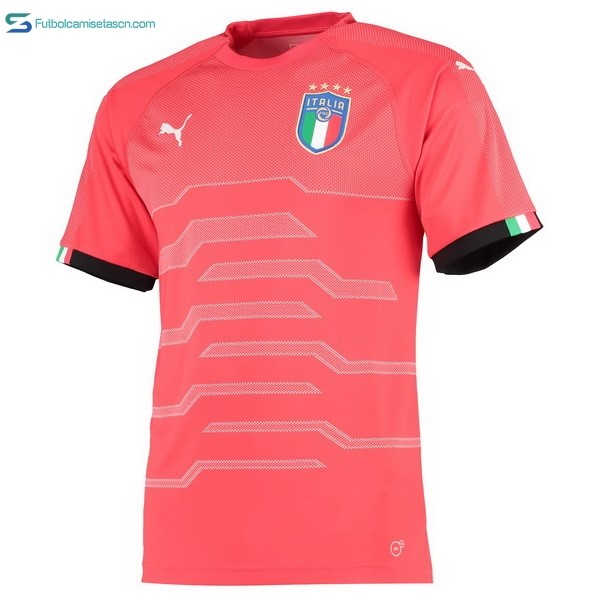 Camiseta Italia Portero 2018 Rosa